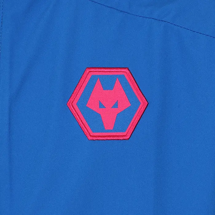 Wolverhampton Wanderers Store | Shop Official 2025-26 Players Training LW Jacket – Blue – Junior Wolves Gear